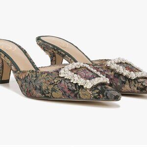 Sam Edelman Tapestry Kitten Heels
